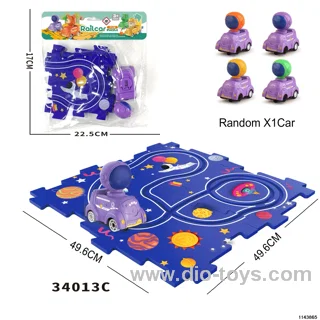 Electric Space Puzzle Railcar