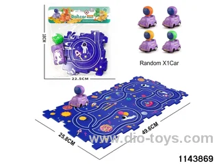 Electric Space Puzzle Railcar