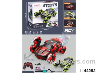 6-wheeled stunt car