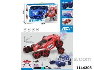 Small 8-wheeled stunt car