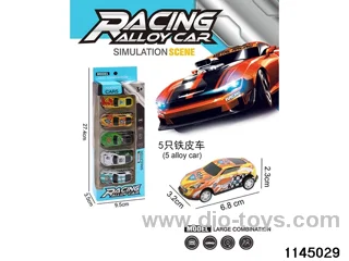 6.8cm pull back car set