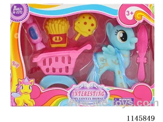 Large Pony Paulie + Shopping Cart + Fries + Candy + Snow Strips + Accessories