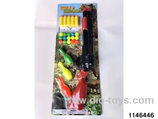 Softball table tennis gun