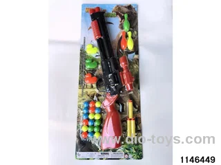 Softball table tennis gun