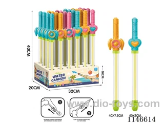 Pull Out Water Gun Love Sword 47cm