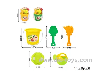 Beach Bucket Set 5pcs