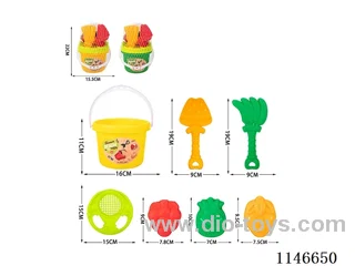 Beach Bucket Set 7pcs