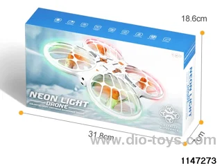 Neon Glow Drone