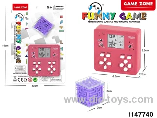 Game console + maze