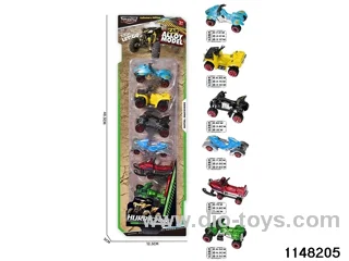 1:64 Scooter Alloy Car