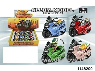1:36 pull back Alloy Motorcycle(12pcs)