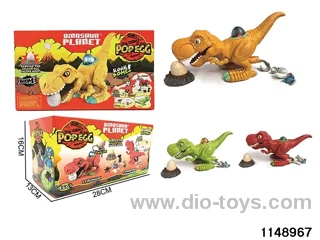sliding dinosaur with sound & Lights