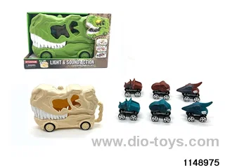 sliding dinosaur with sound & Lights