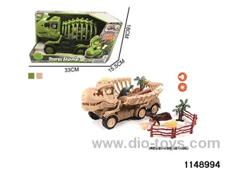 DIY sliding dinosaur