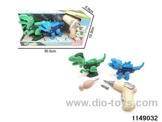 DIY B/O sliding dinosaur