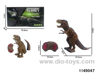 RC Electric Dinosaur with Sound Lights