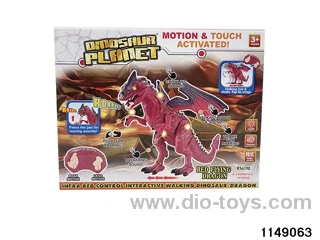 RC Electric Dinosaur with Sound Lights
