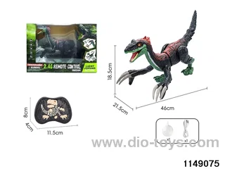 2.4G RC Dinosaur with Sound Lights