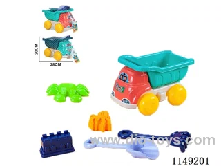 Beach Car (6 pieces set) mesh bag two mixed packs