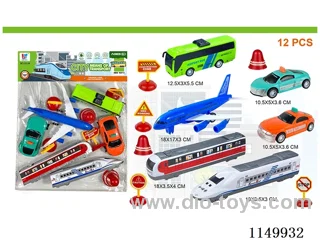pull back car set