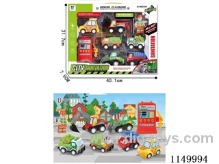 pull back car set