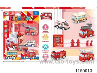 pull back car set