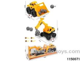 sliding engineering vehicles