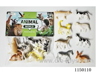 Solid Farm Animals Set