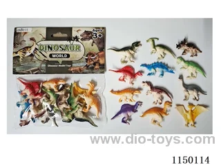 Solid Dinosaur Set