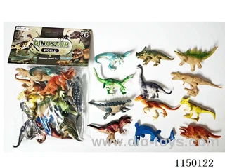 Solid Dinosaur Set