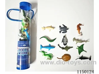 Solid Sea Animals Set