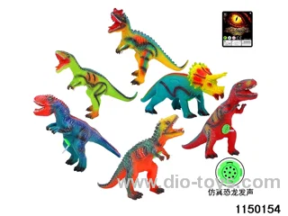15-inch Vinyl Enamelled Dinosaur (with IC)