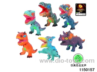 16-inch Vinyl Enamelled Dinosaur (with IC)