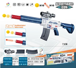 Electric Dual Purpose M416 Power Airsoft Gun