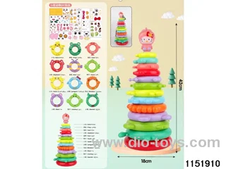 DIY 13 Layers Rainbow Circle