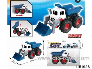 Skidding construction vehicle