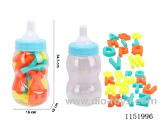 Bottle of letters 27PCS