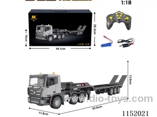 1:18 9ch rc alloy Trailer