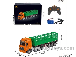 1:18 9ch rc alloy High-bay trailer