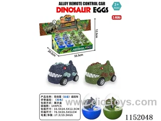 2.4G rc alloy car with light included battery