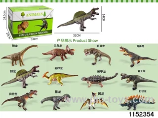 Dinosaur model (enamel)