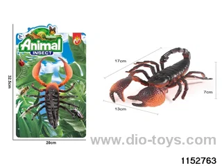 Simulated insect scorpion