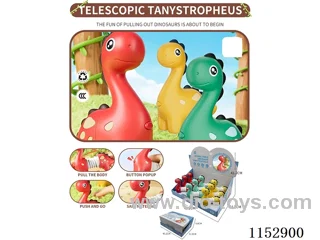 Stretchy Long Neck Dinosaur-Press Toys
