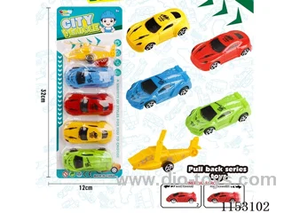 pull back car set 5PCS