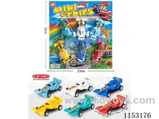 F1pull back racing car6PCS