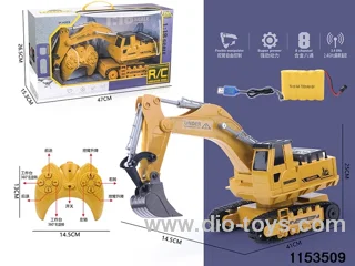 8ch 2.4G alloy RC car