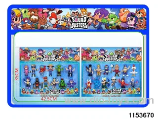 3.5 inch Burst Squad Figurine Set
