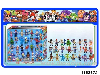 3.5 inch Burst Squad Figurine Set