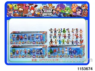 3.5 inch Burst Squad Figurine Set