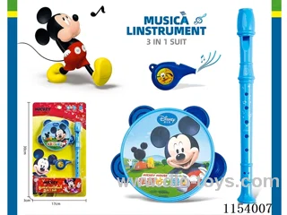 3-in-1 instrument set. - Mickey